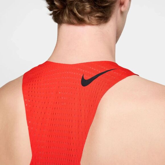 NIKE ADV Aeroswift  Running Singlet Light Crimson Slim Tank FN4231-696 Men’s 2XL - Picture 6 of 9